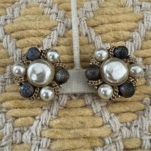 Vintage Clip Back Earrings